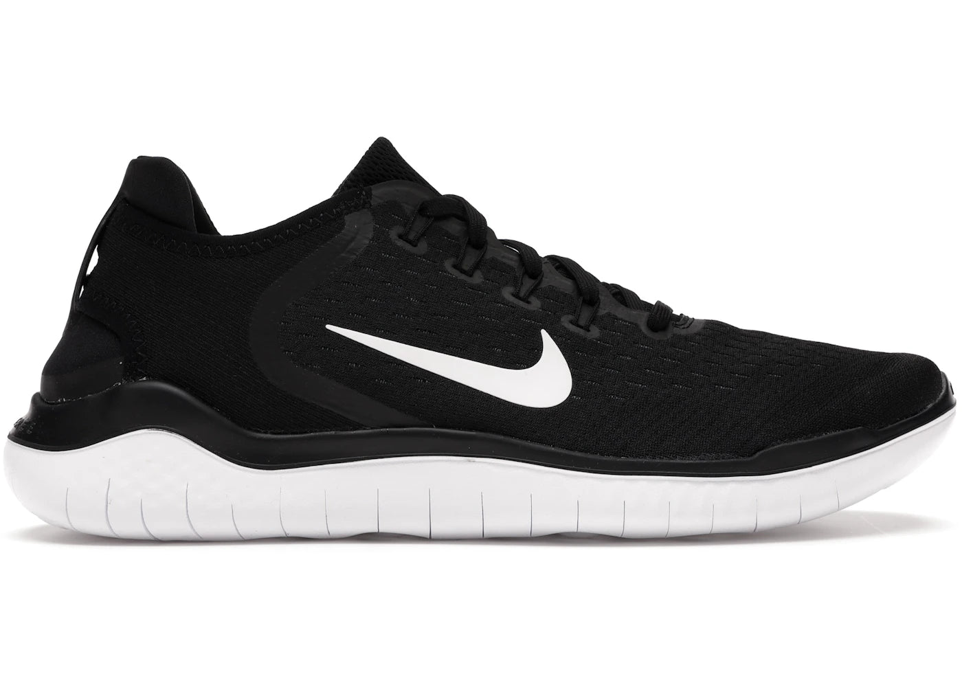 Nike Free RN 2018 Black White MENS