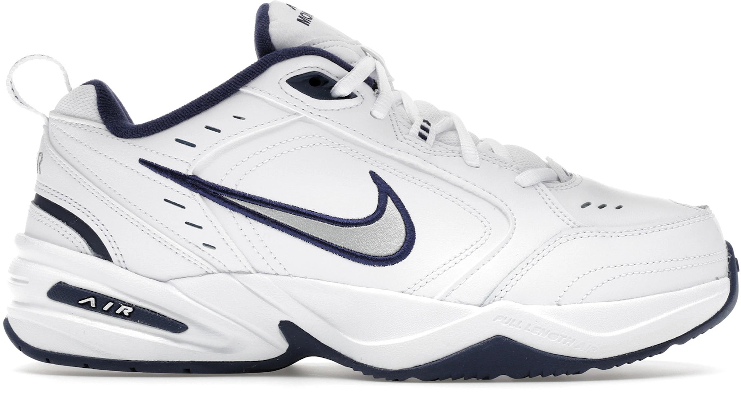 Nike Air Monarch Iv White/Midnight Navy/White