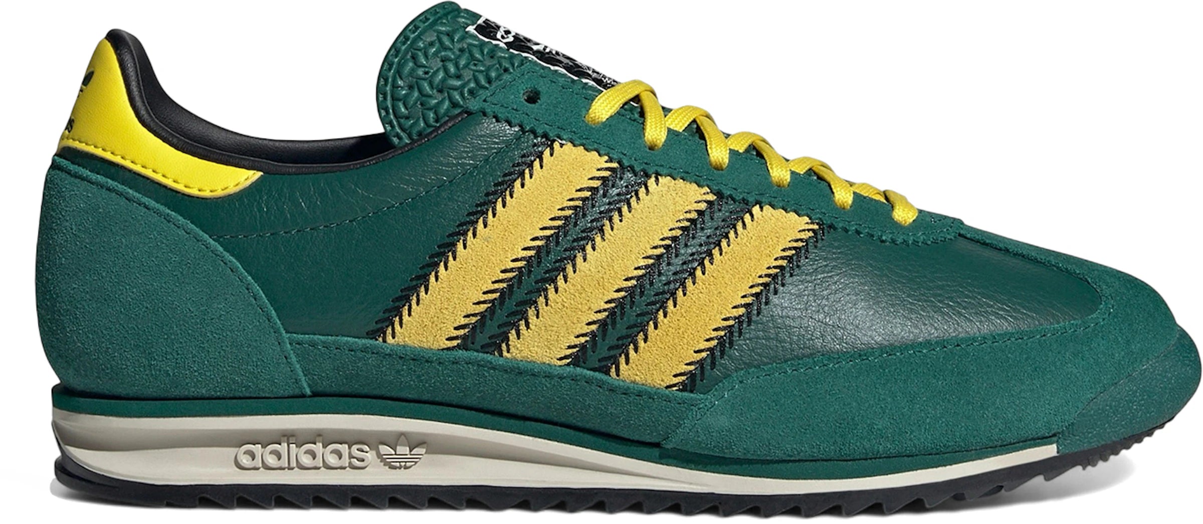 adidas SL 72 OG Collegiate Green Yellow Black (Women's)