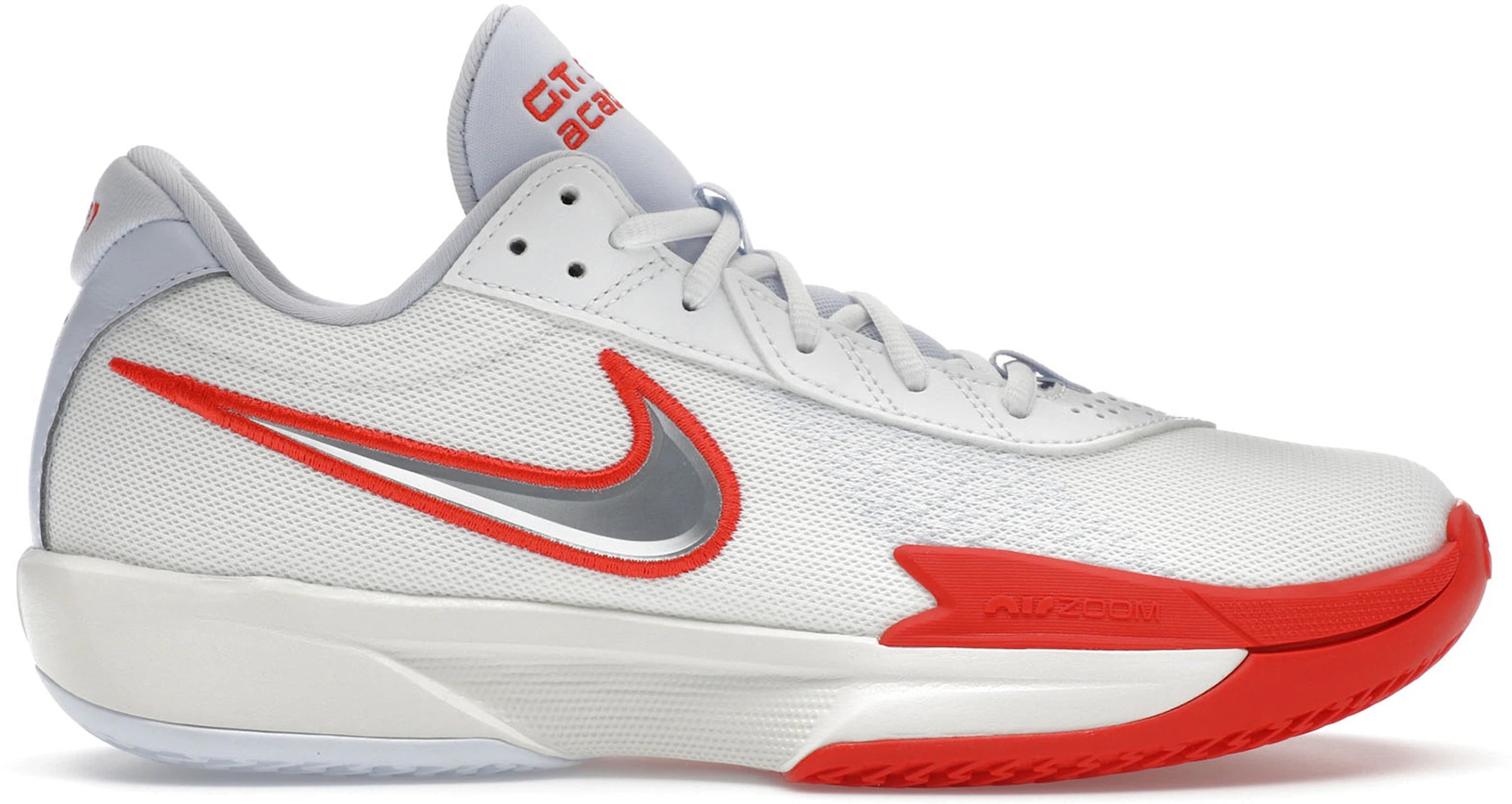 Nike Zoom GT Cut Academy White Picante Red