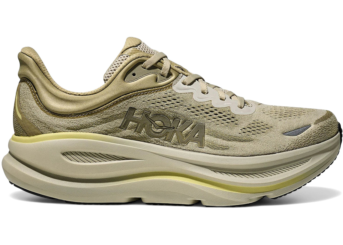 Hoka One One Bondi 9 Grassland Oyster Mushroom