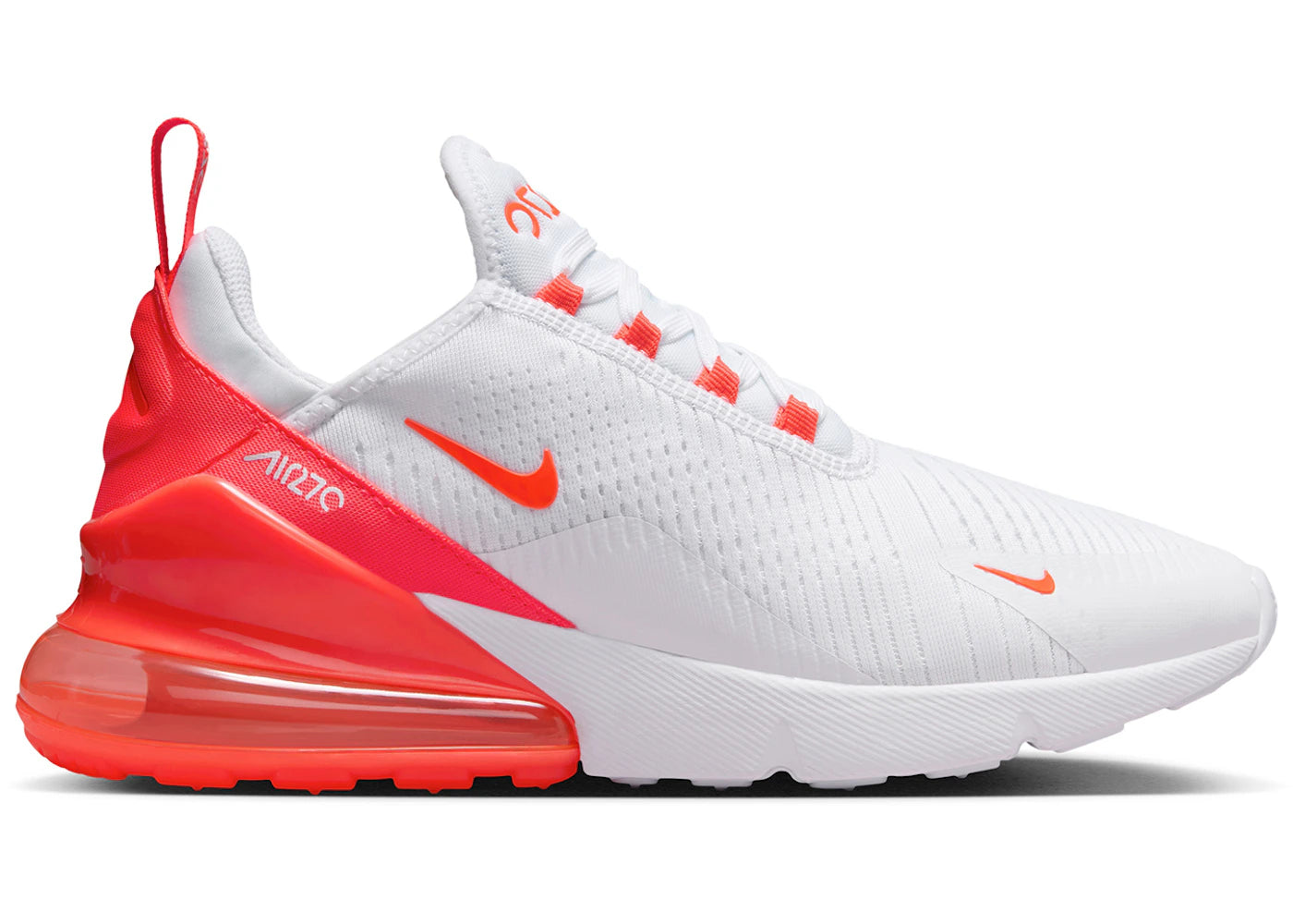 Nike Air Max 270 White Bright Crimson (Women's)
