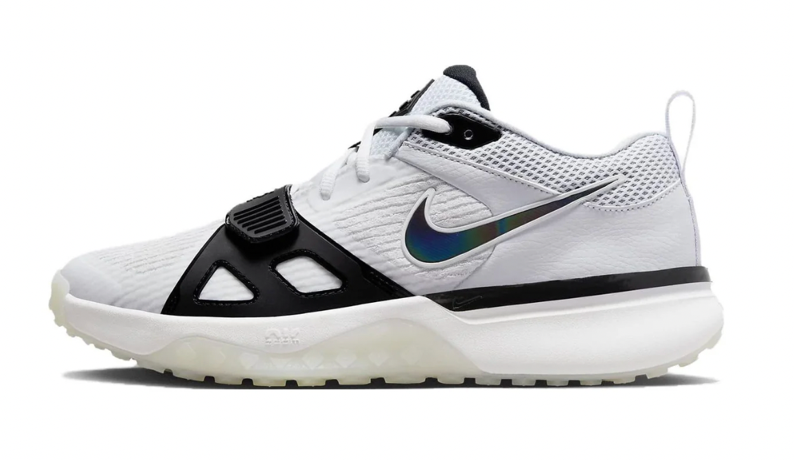 Nike Air Zoom Diamond Elite Turf 'White Iridescent'Men's