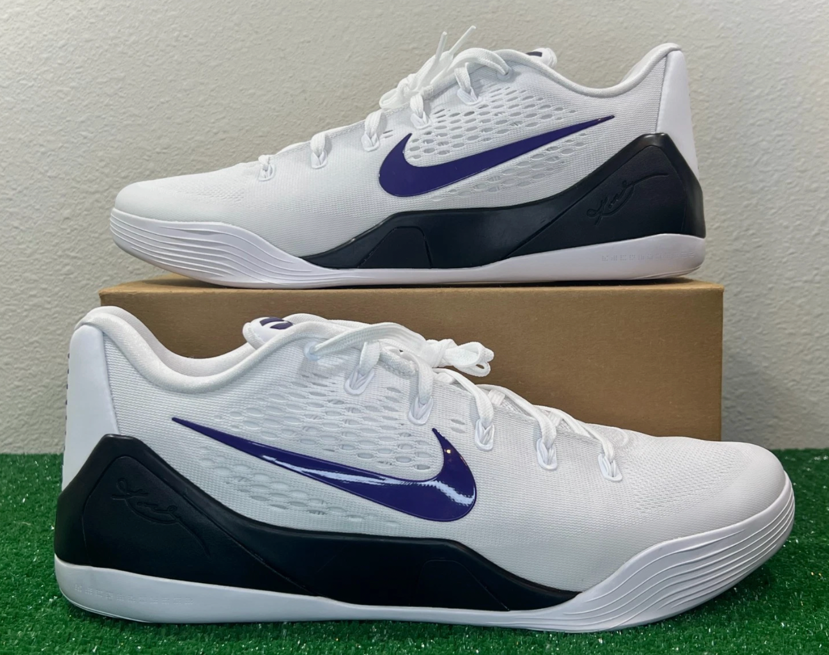 Nike Kobe 9 Elite Low EM Protro TB Promo White Purple
