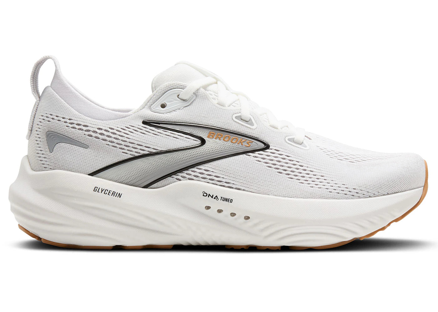 Brooks Glycerin 22 White Grey (Women's)