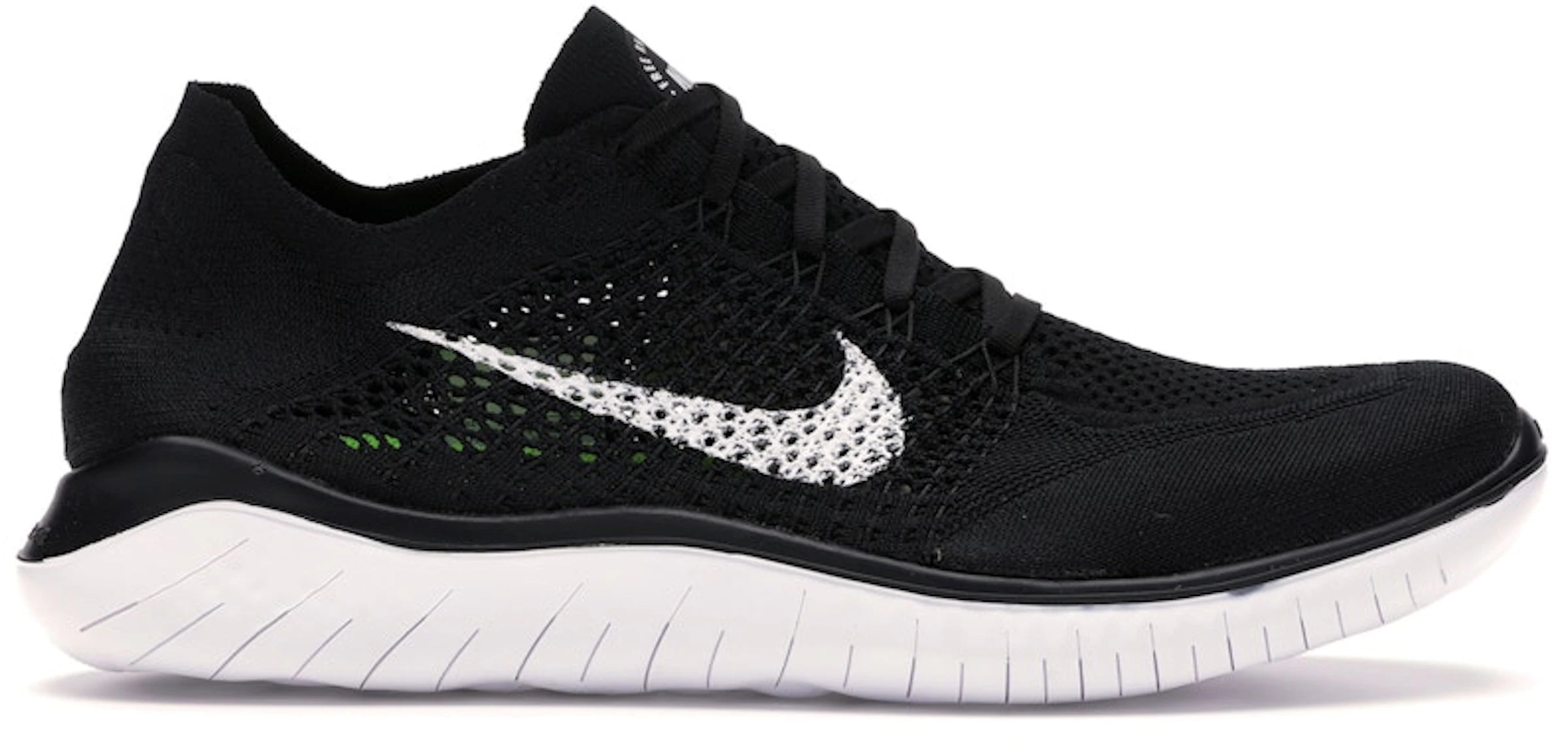Nike Free RN Flyknit 2018 Black White