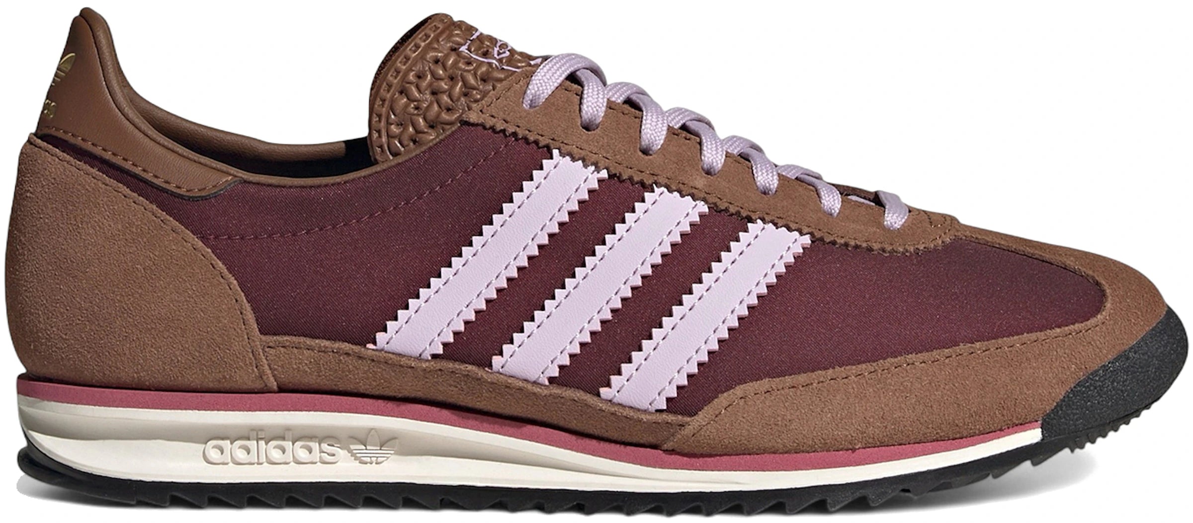 adidas SL 72 OG Maroon Ice Lavender Brown (Women's)