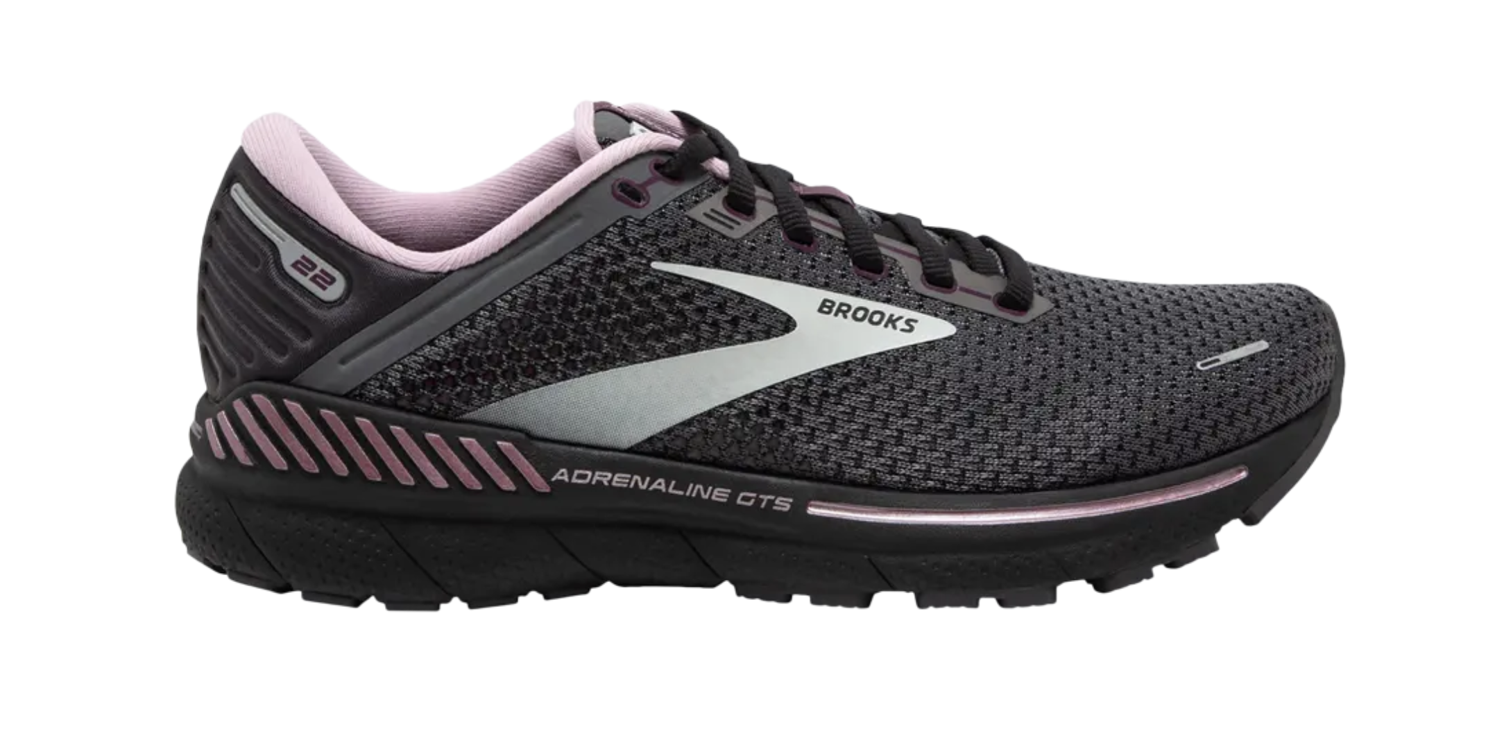 Brooks Wmns Adrenaline GTS 22 'Pearl Black Metallic'