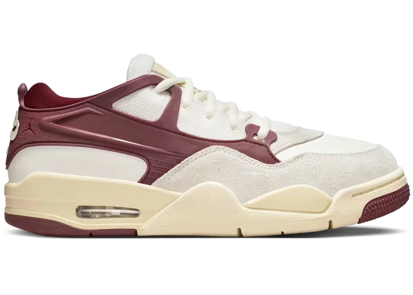 Jordan 4 RM Sail Dark Team Red Coconut Milk (Women's)