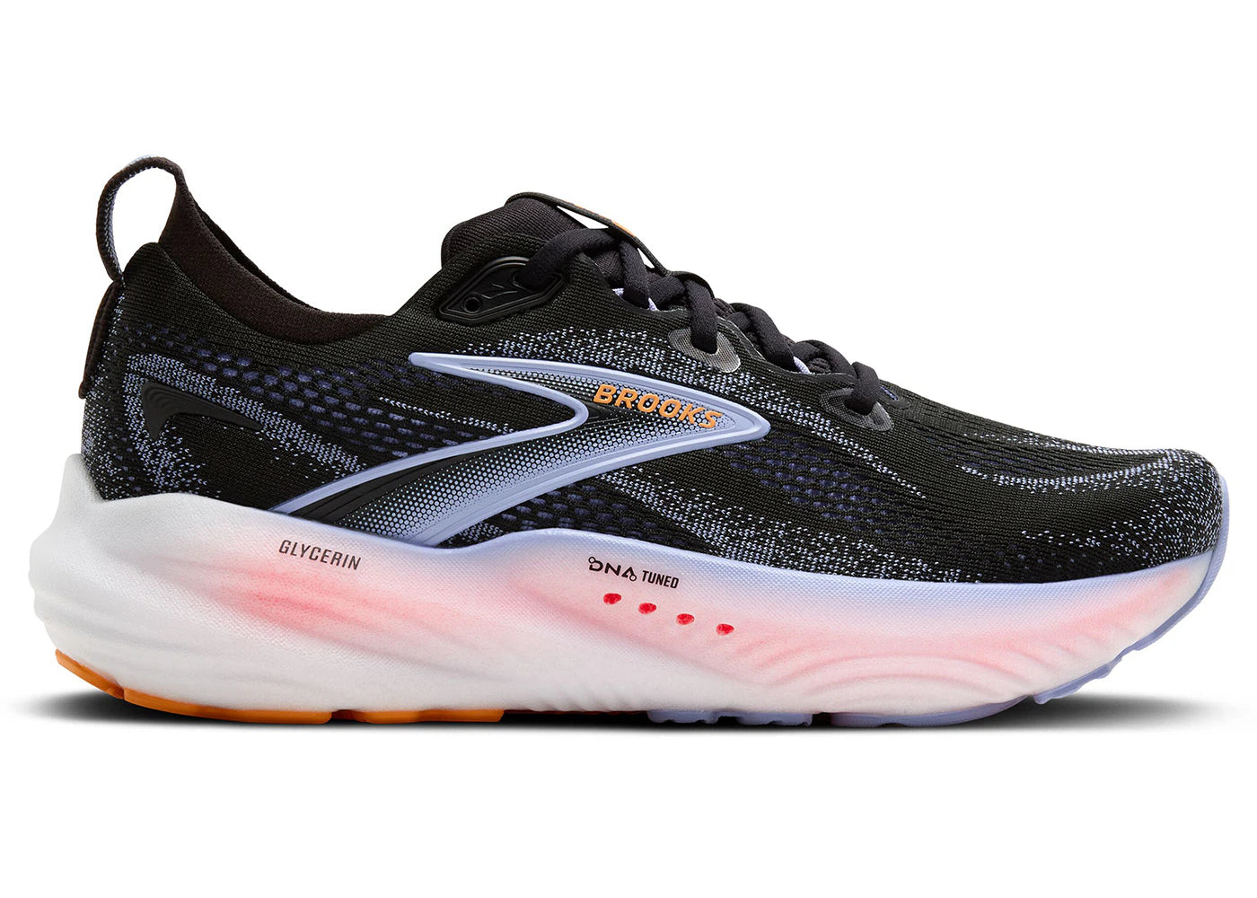 Brooks Glycerin 22 Black Blue Orange