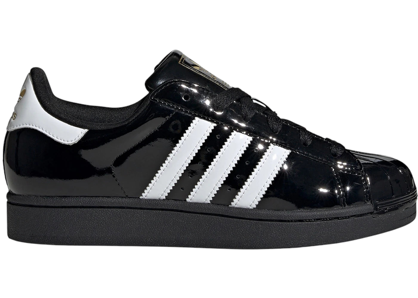 adidas Superstar II Core Black Metallic (Women's)