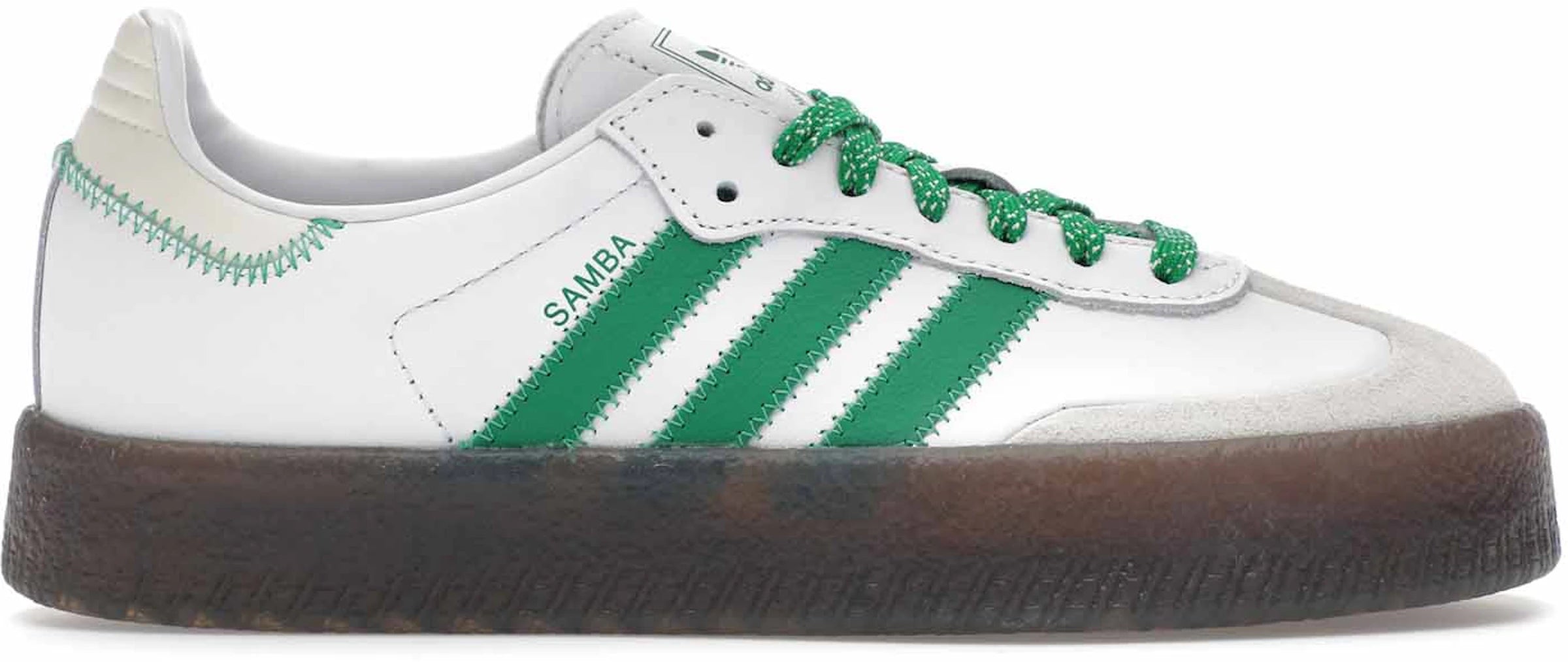 adidas Sambae Cloud White Green (Women's)