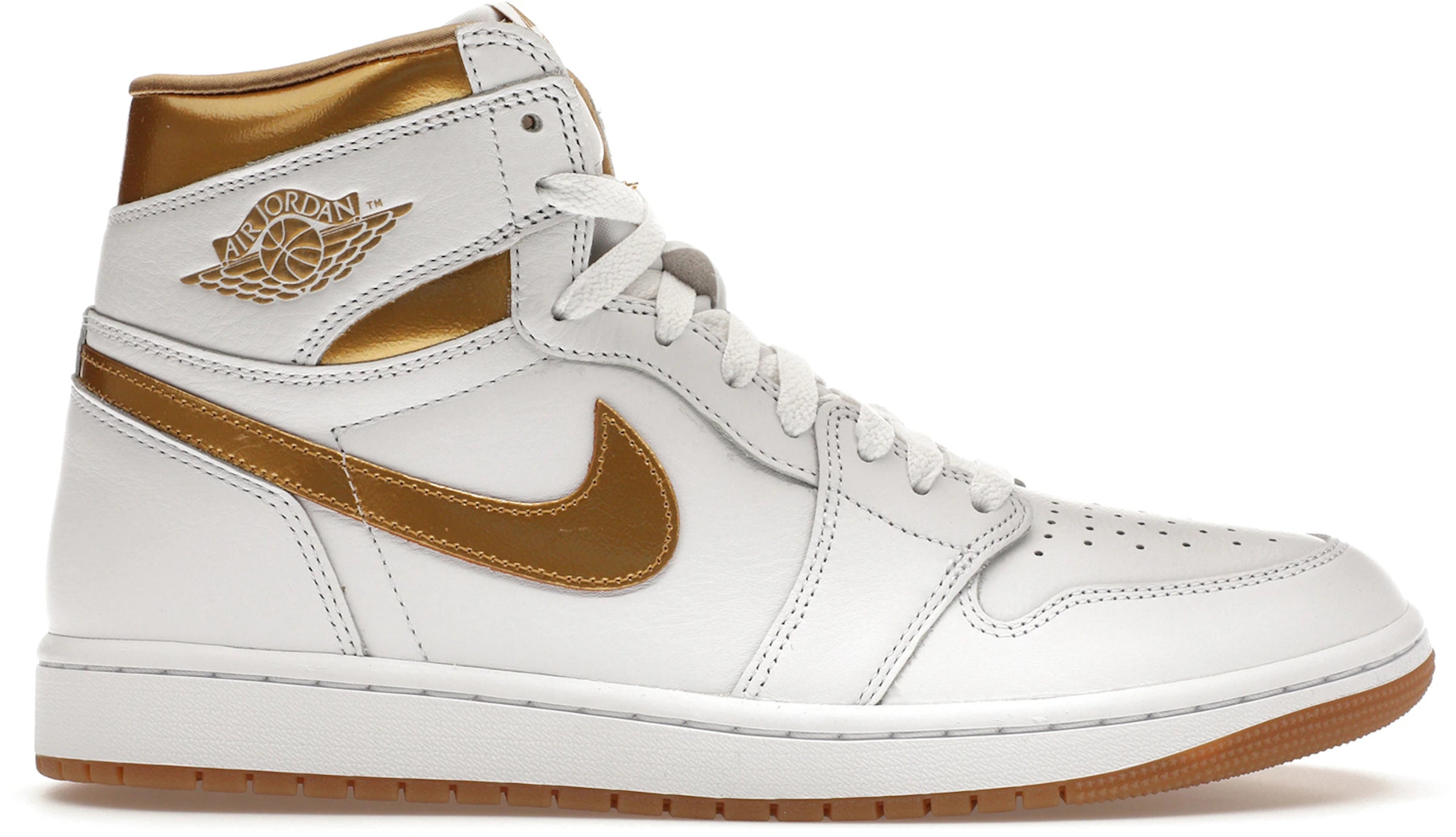 Jordan 1 Retro High OG Metallic Gold (Women's)
