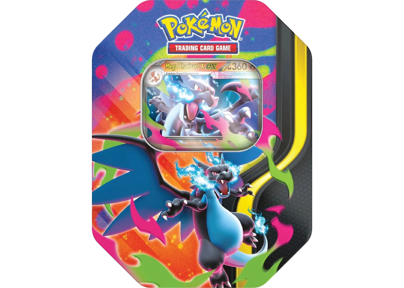 2026 Pokémon Mega Charizard X ex Tin