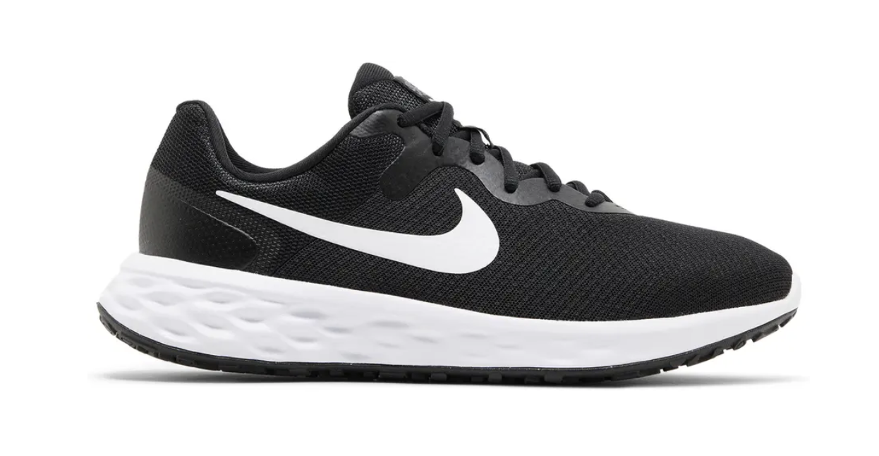 Nike Revolution 6 Extra Wide 'Black White'