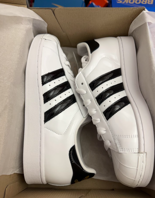 adidas Superstar II White Black Gold (Women's)