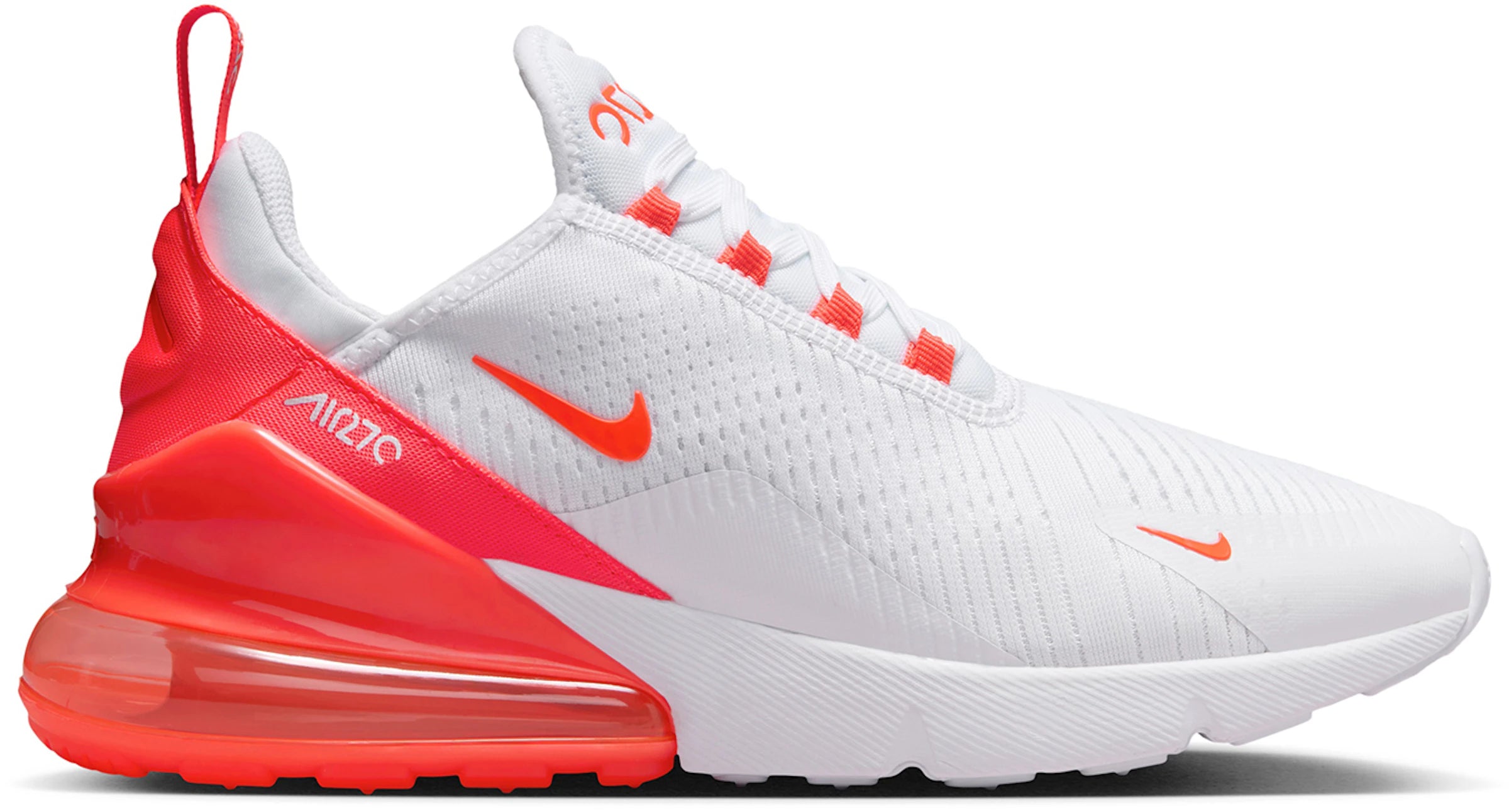 Nike Air Max 270 White Bright Crimson White (Women's)