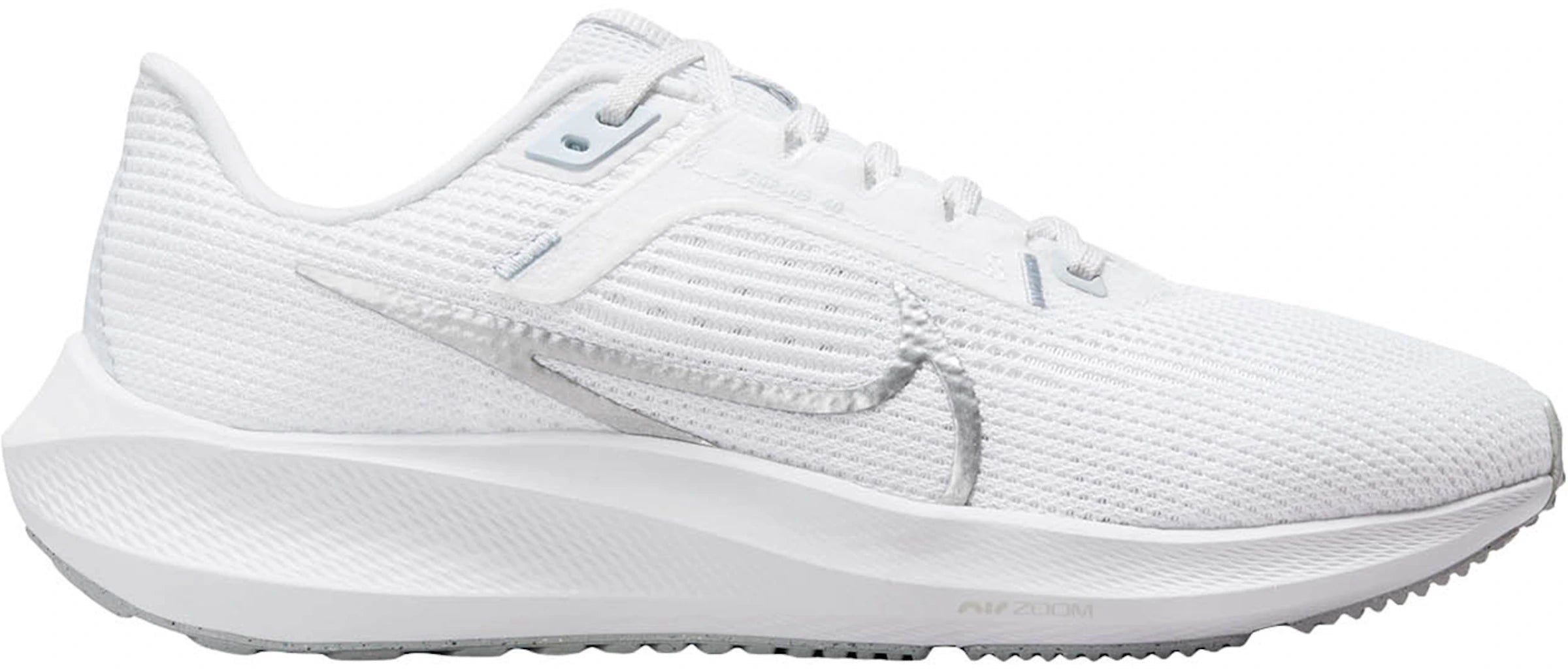 Nike Pegasus 40 White Metallic Silver (Women's)