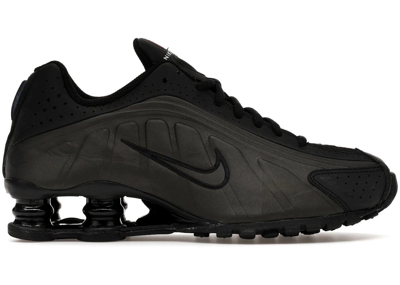 Nike Shox R4 Black Bright Crimson (GS)