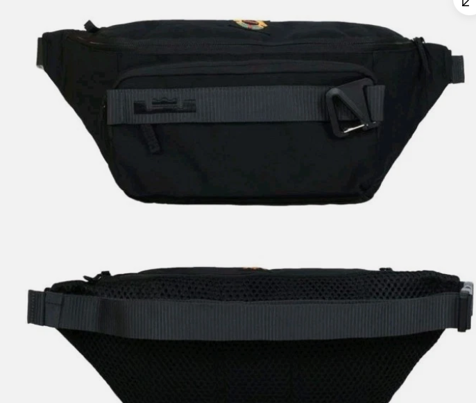 Nike LeBron Crossbody Bag Black Waist Pack Shoulder Fanny Pack