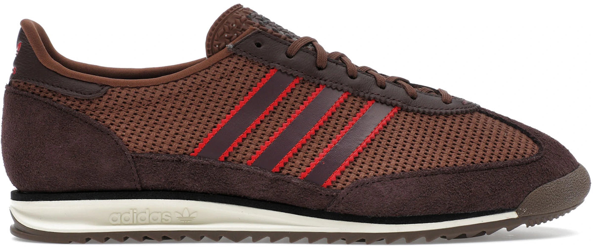 adidas SL 72 OG Shadow Brown Collegiate Red (Women's)
