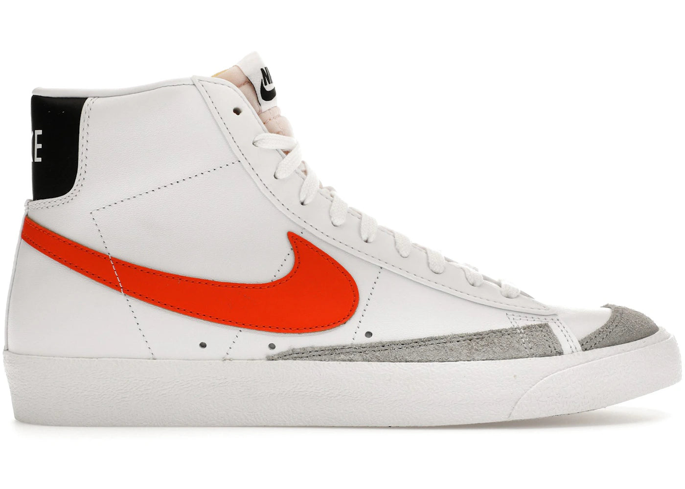 Nike Blazer Mid '77 Vintage White Safety Orange Black