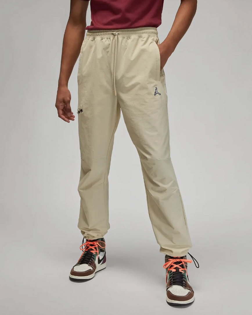 Jordan Essentials Men's Woven Pants Rattan White