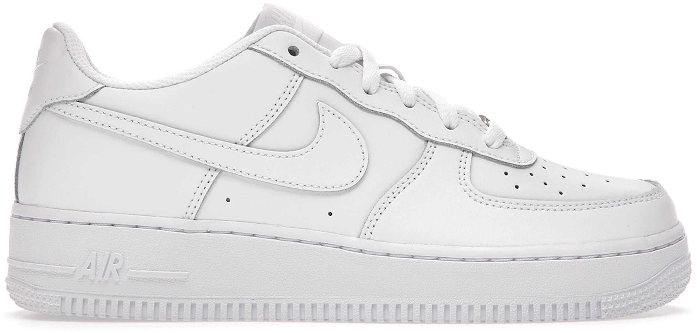 Nike Air Force 1 Low LE Triple White (GS)