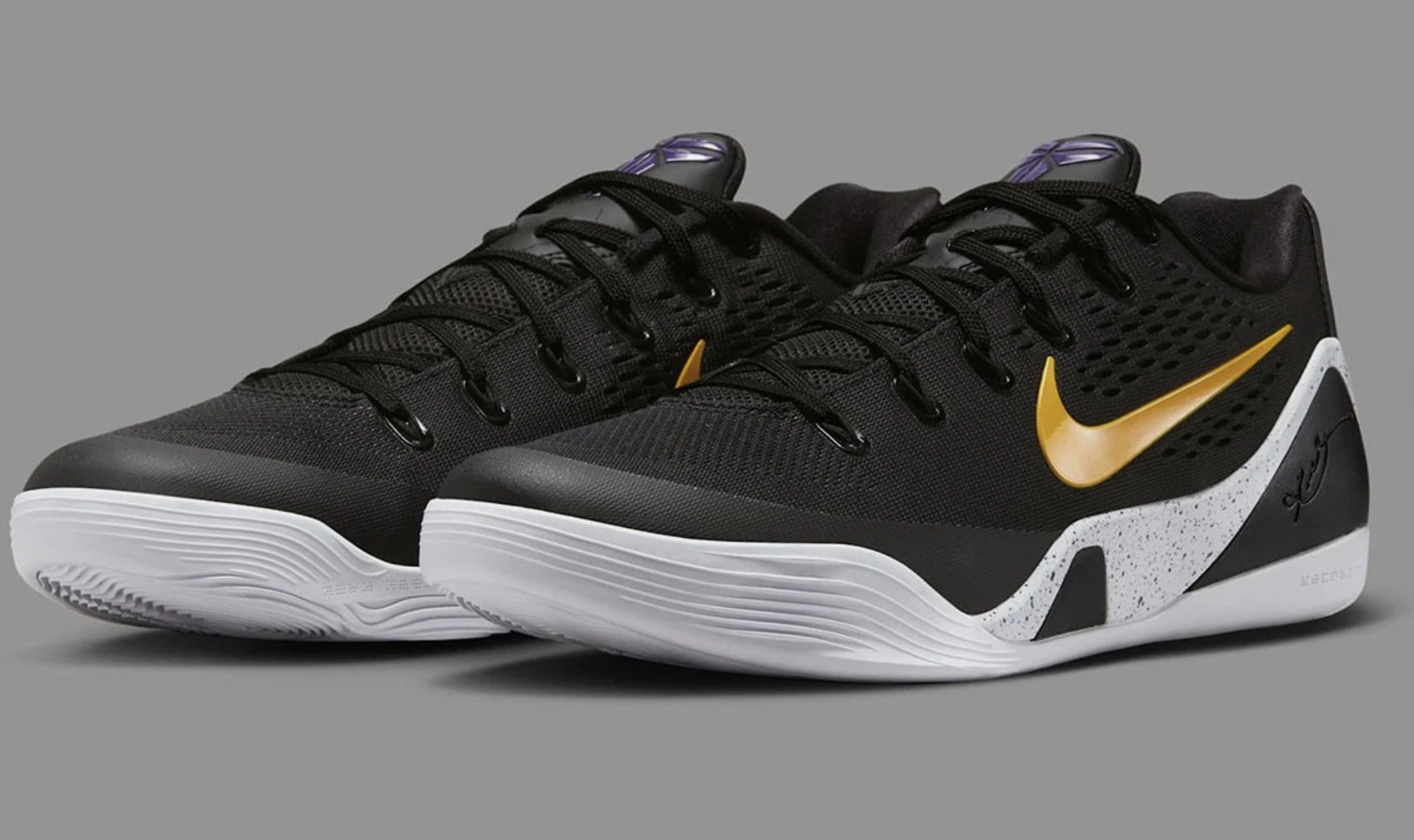Nike Kobe 9 Elite Low EM Protro TB Black Gold