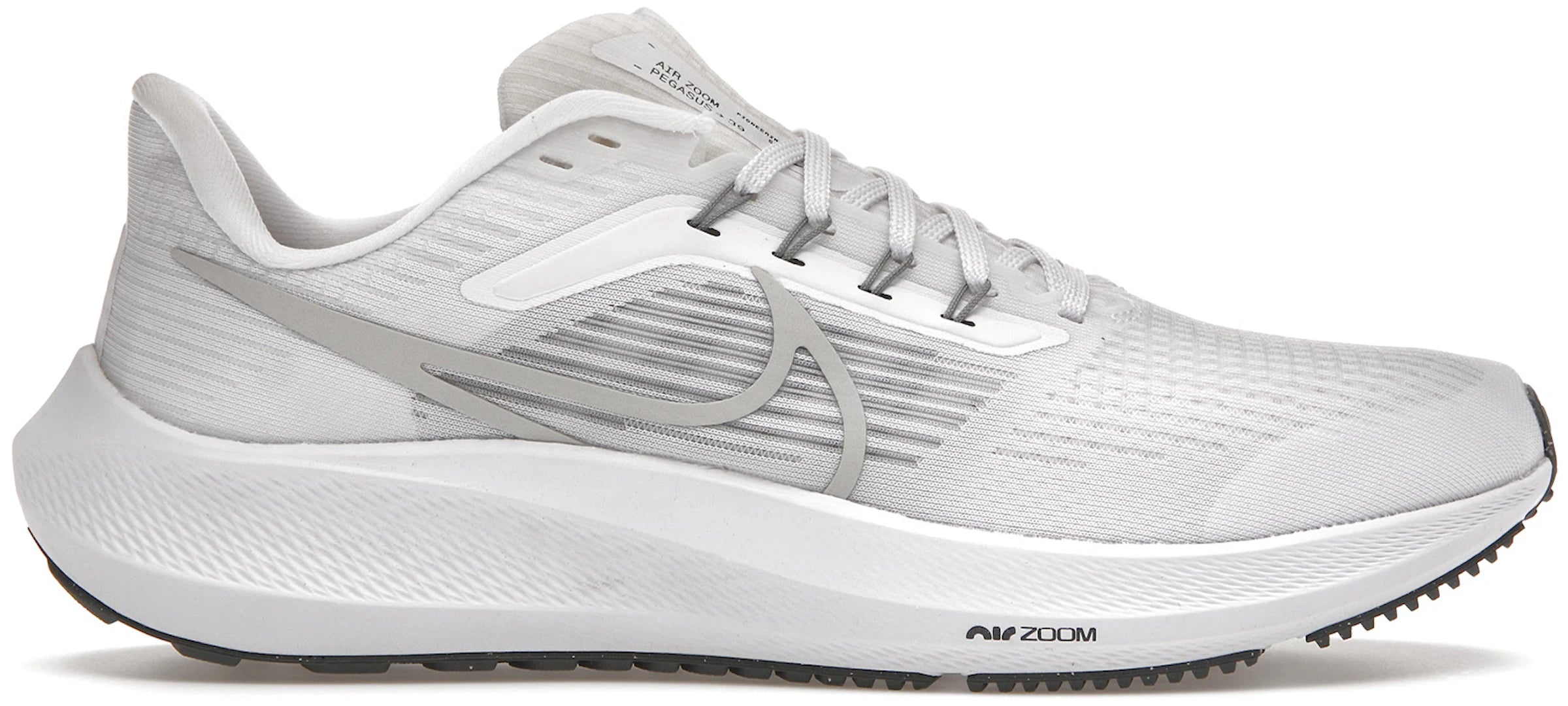 Nike Air Zoom Pegasus 39 White Grey Fog mens