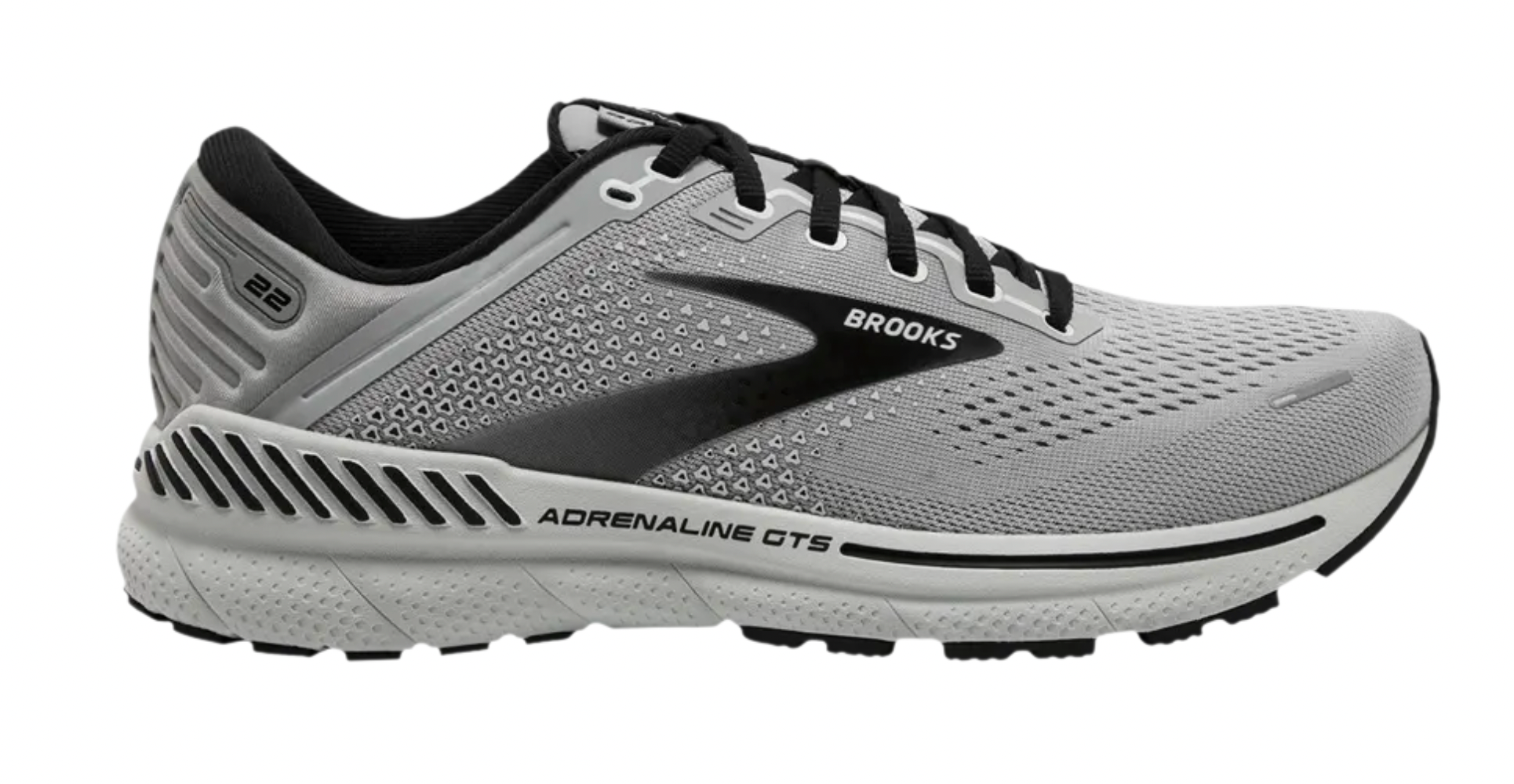 Brooks Adrenaline GTS 22 2E Wide 'Grey Black'