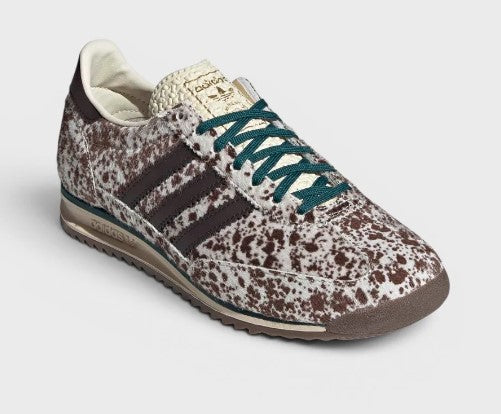 adidas SL 72 OG Pony Print Off White Dark Brown (Women's)