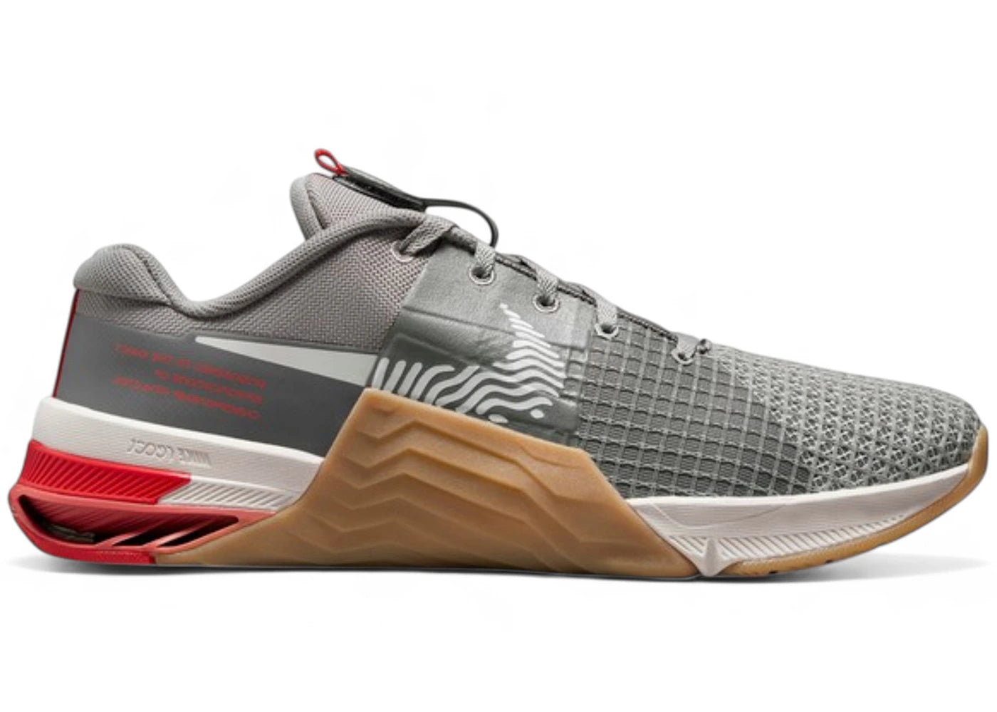 Nike Metcon 8 Flat Pewter Flat Pewter Light Crimson Gum