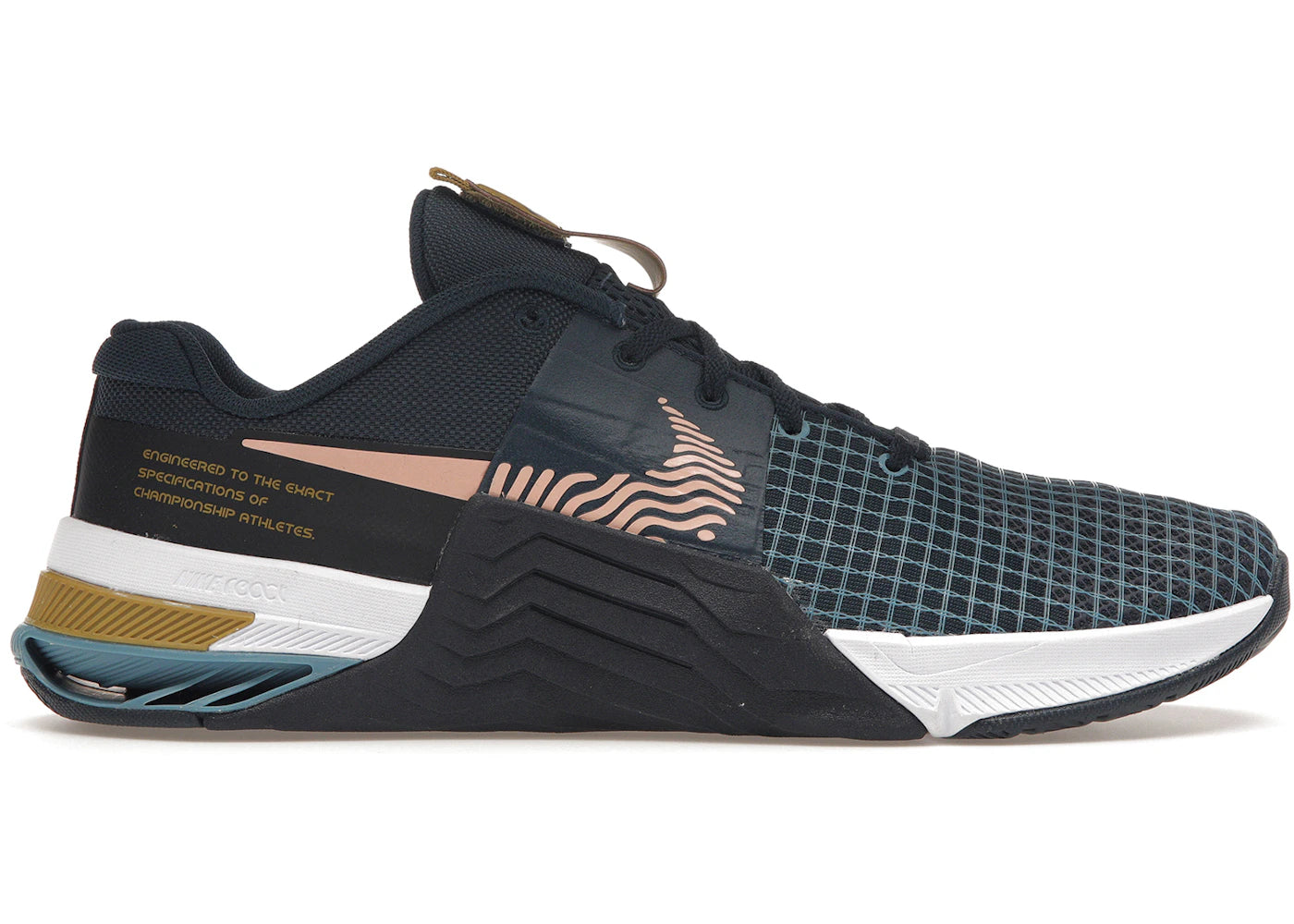 Nike Metcon 8 Armory Navy Obsidian Orange