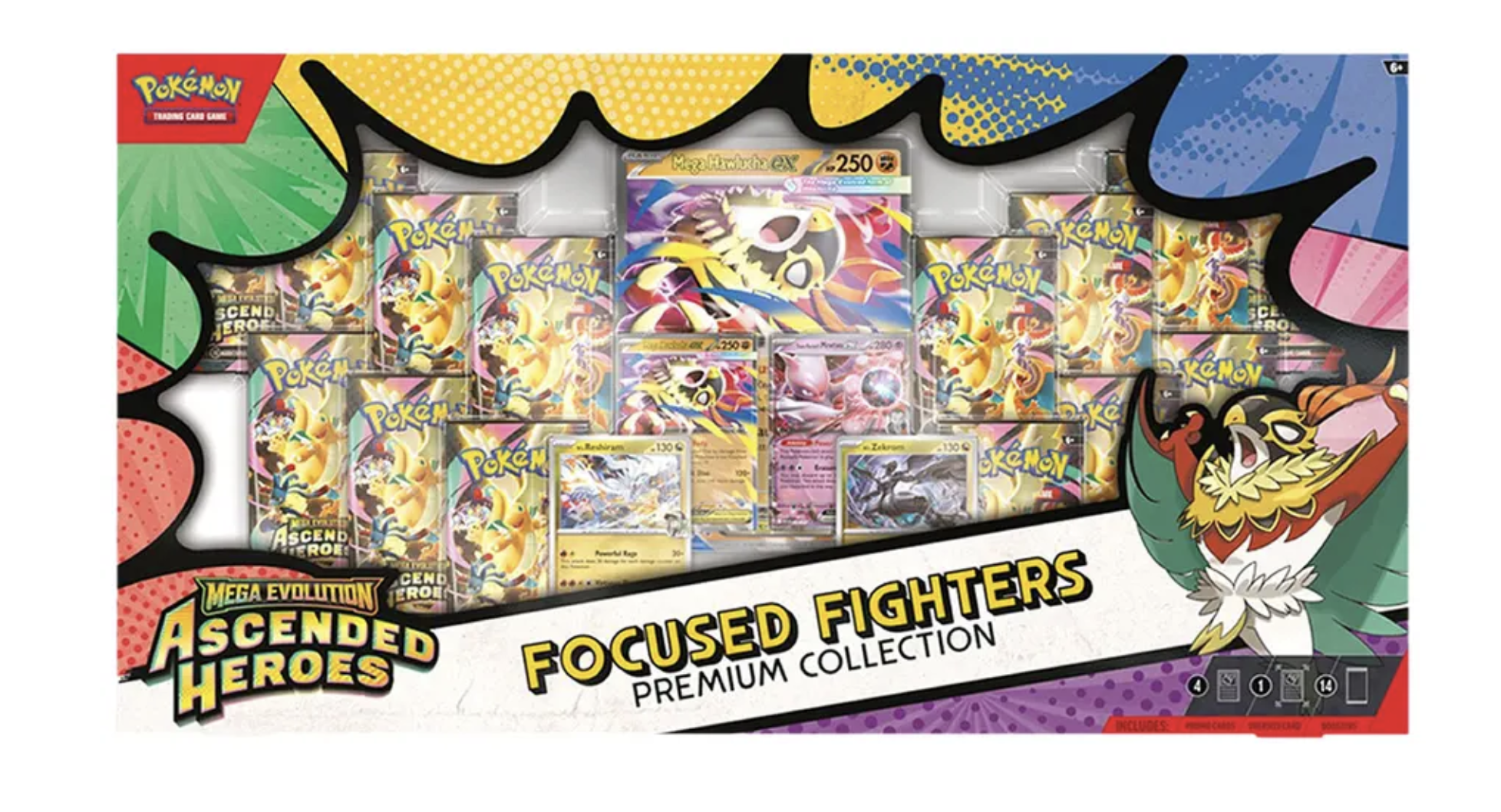 Mega Evolution Ascended Heroes Focused Fighters "Sam's Club Exclusive Sealed Box - 2026"