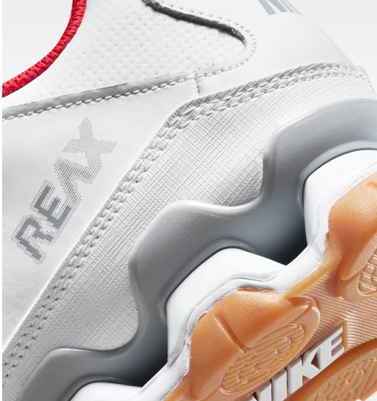 Nike Reax 8 TR White Wolf Red mens
