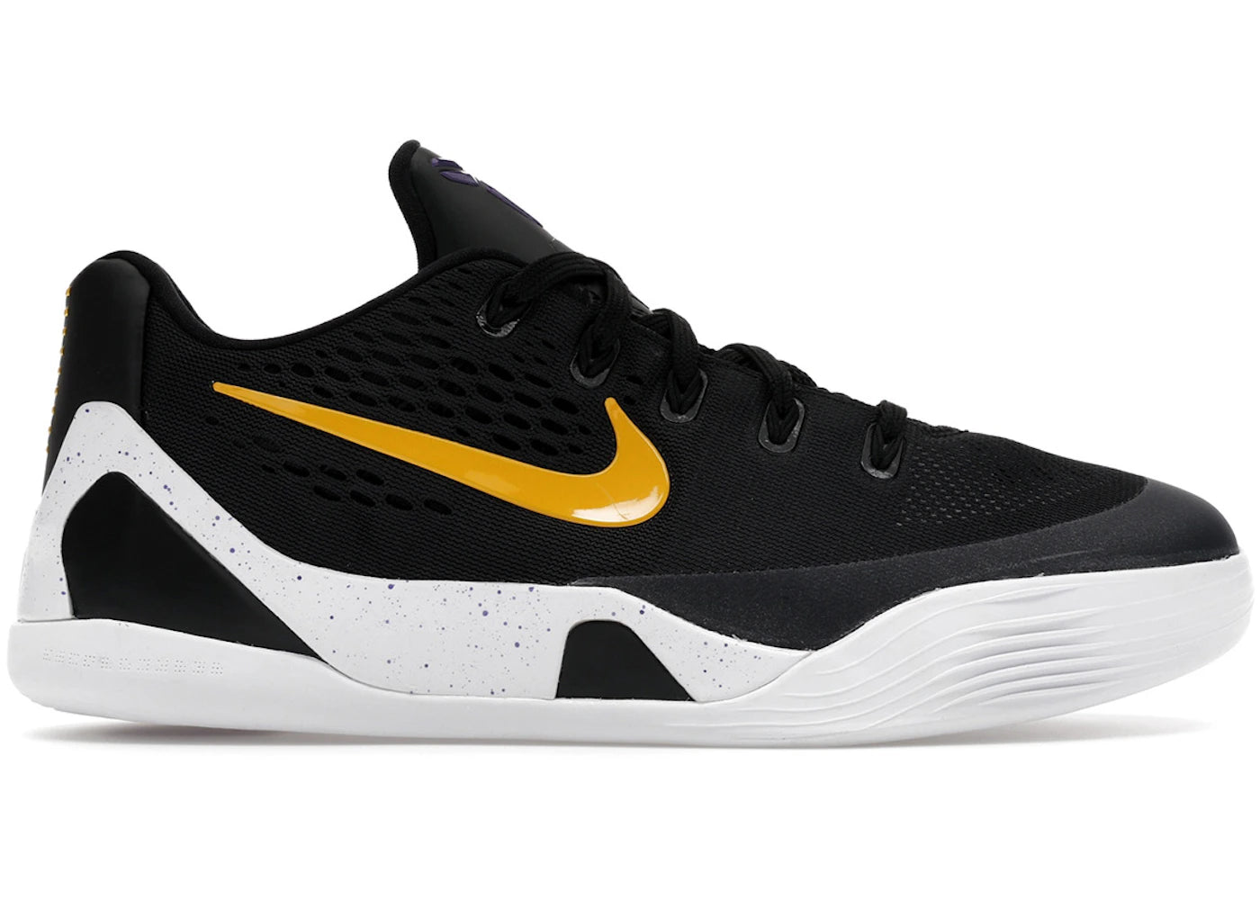 Nike Kobe 9 EM Low TB Black University Gold (GS)