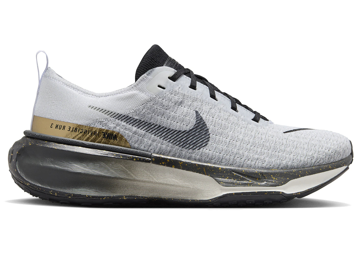 Nike ZoomX Invincible Run 3 White Dark Smoke Grey Light Smoke Grey Black