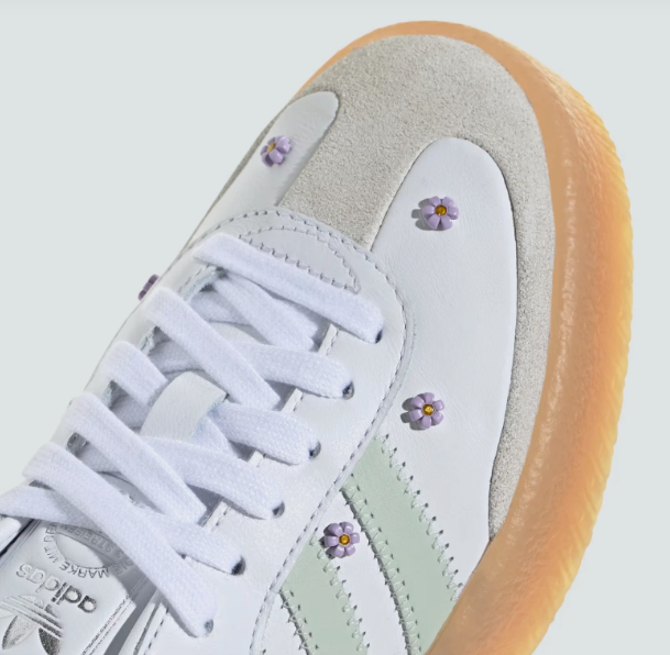 adidas Sambae Floral White Linen Gum (Women's)