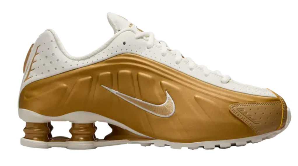Nike Wmns Shox R4 'Metallic Gold'
