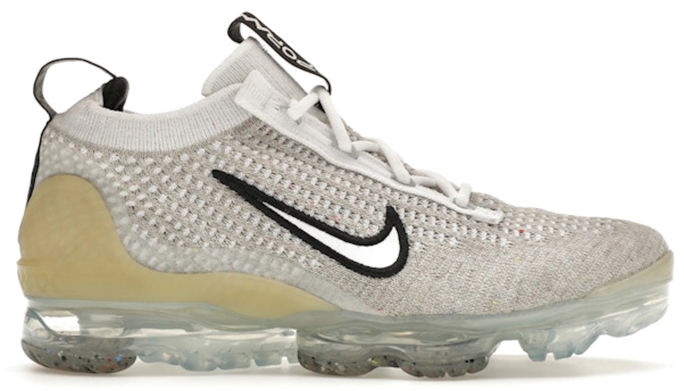 Nike Air VaporMax 2021 FK White Metallic Silver (GS)
