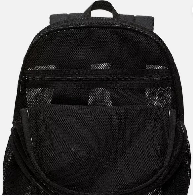 Nike Unisex Black Brasilia Mesh 9.0 Training Backpack