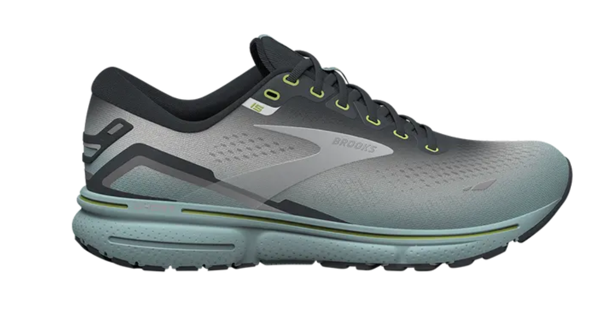 Brooks Ghost 15 'Grey Oyster'