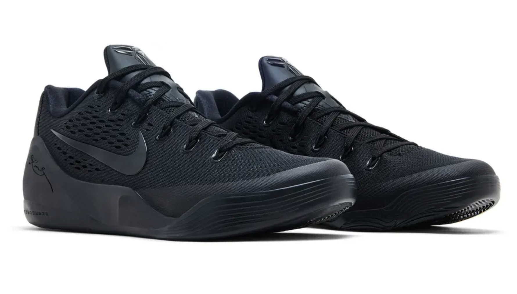 Nike Kobe 9 Elite Low EM Protro TB Triple Black
