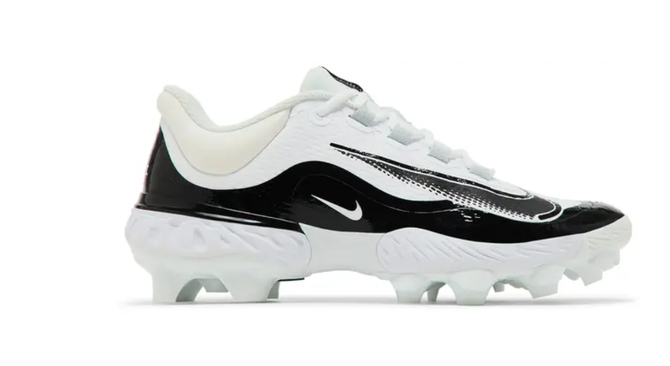 Alpha Huarache Elite 4 Low MCS 'White Black'