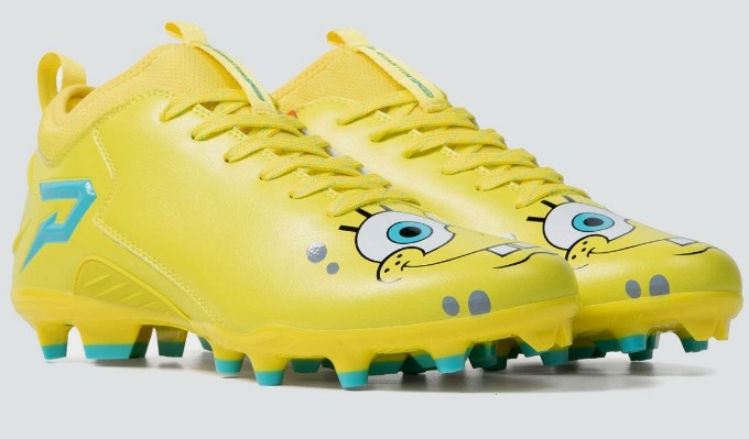 SpongeBob Football Cleats Quantum Speed 2.0 Phenom Elite
