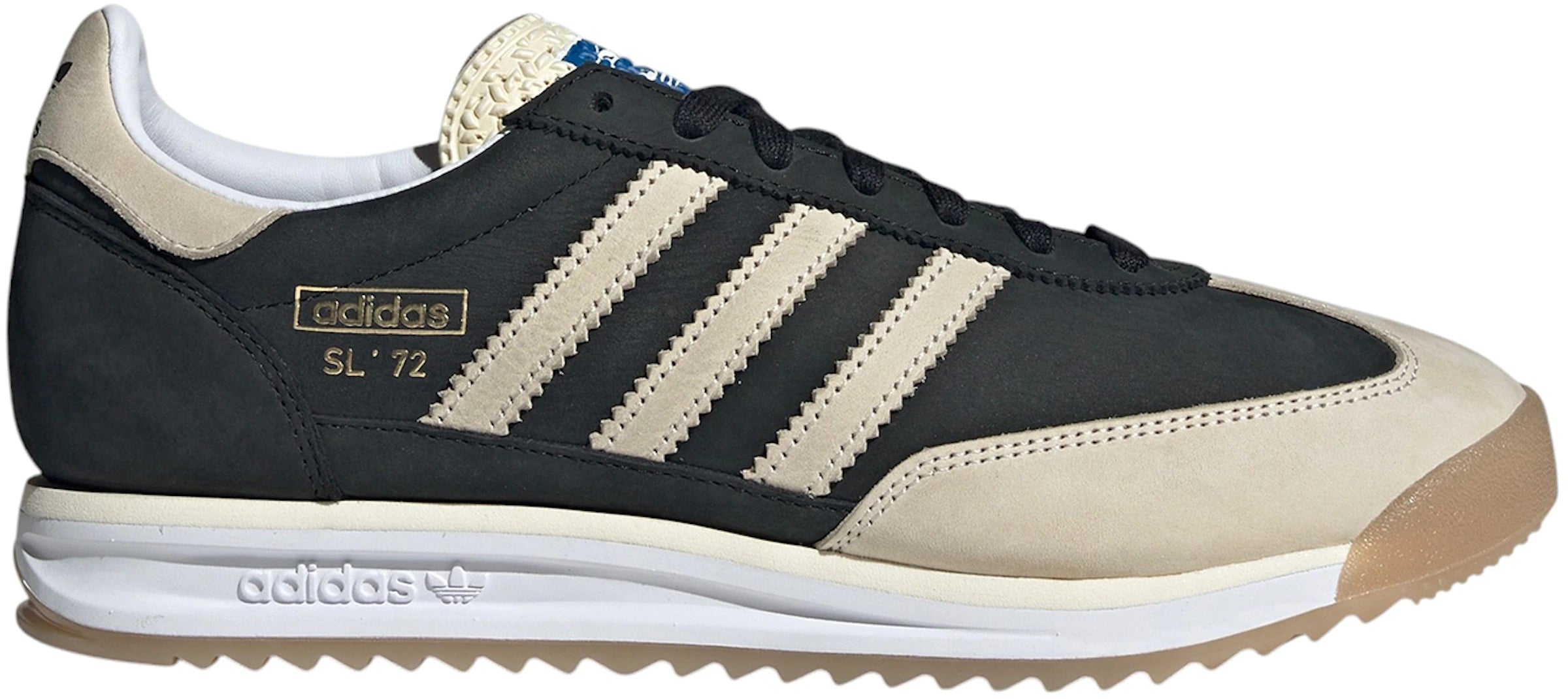 adidas SL 72 RS Core Black Cream White Gum