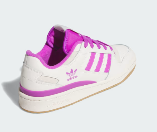 adidas Forum Low CL Cloud White Purple Burst (Women's)