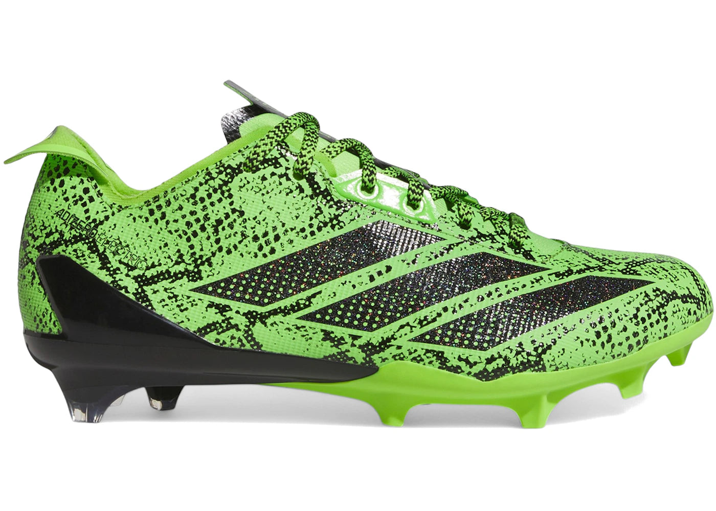 adidas Adizero Electric II 7v7 Team Semi Sol Green2 Core Black