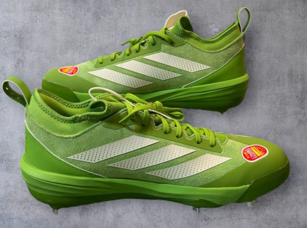 adidas Adizero Impact BSB Somos Rave Green Metal Baseball Cleats